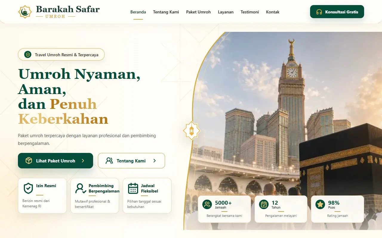 Barakah Safar Umroh