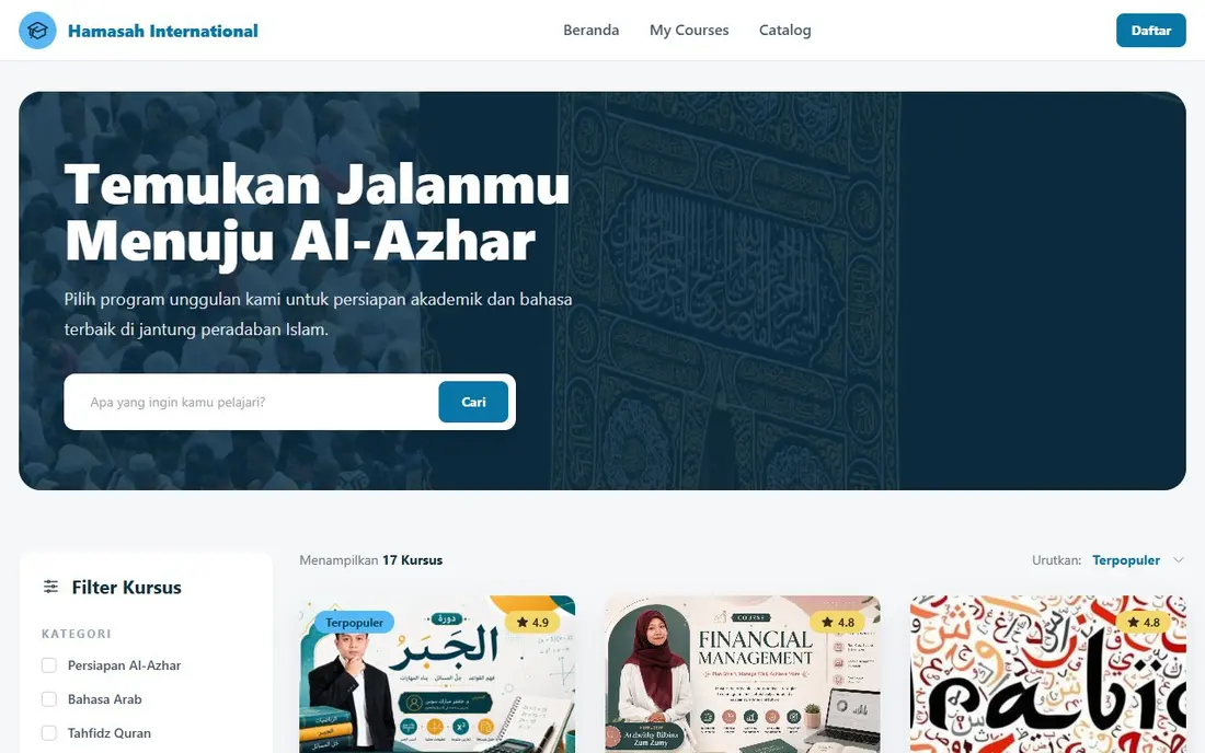 Hamasah International LMS
